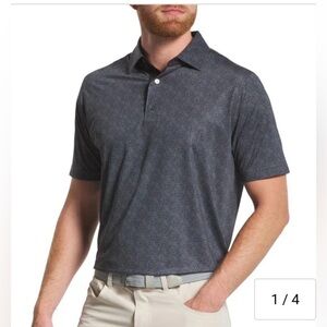 FootJoy Speckle Lisle Golf Polo L